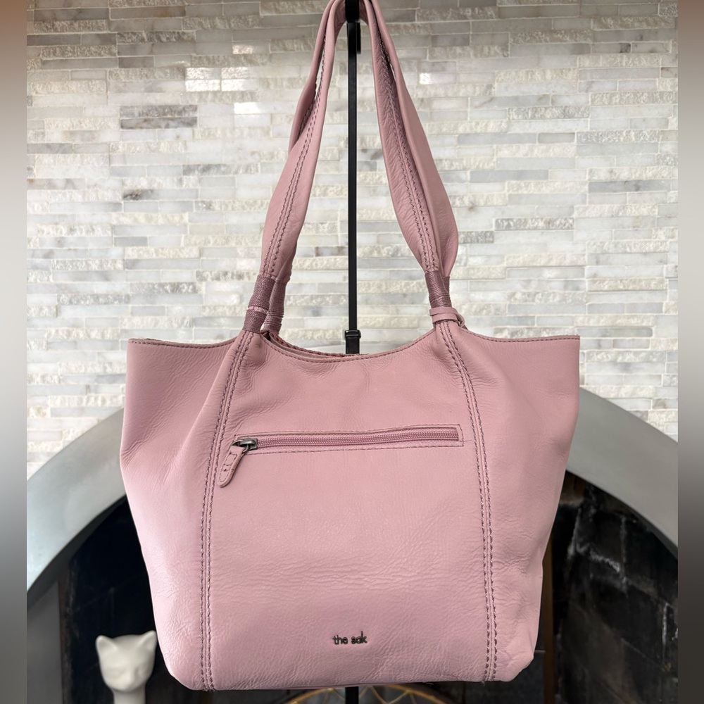 The Sak Pink Leather Tote